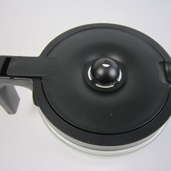 Keurig K-Duo 12 Cup Carafe Glass Replacement Coffee Pot Black Handle & Lid - Picture 2 of 12